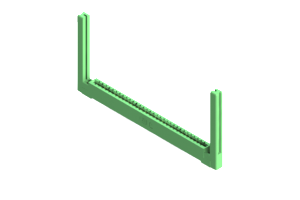 337-032-541-158 - EDAC Card Edge Connector